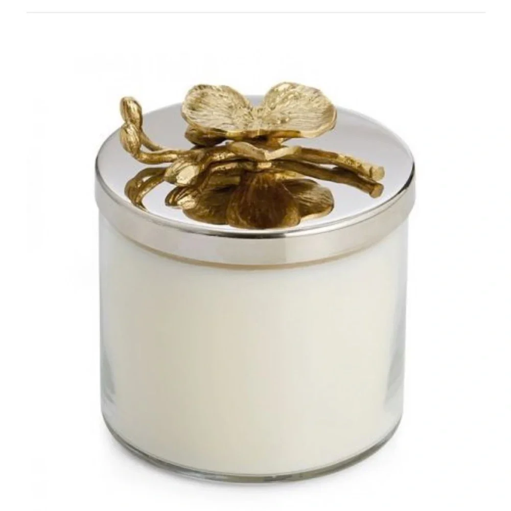 Michael Aram Gold orchird candle - Picture 1 of 5